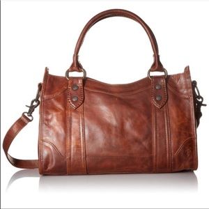 Good Condition | Frye | Melissa Washed Leather Satchel Bag